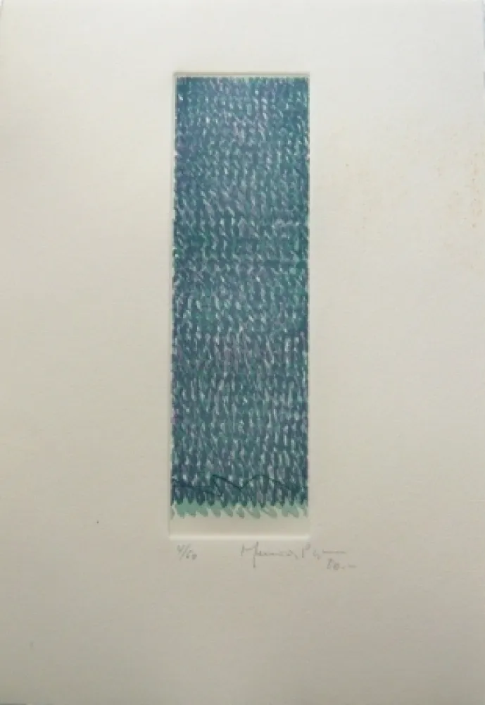 Etching Hernandez Pijuan - Polychrome 8