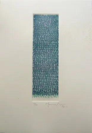 Etching Hernandez Pijuan - Polychrome 8