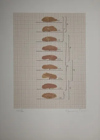 Lithograph Hernandez Pijuan - Redfern