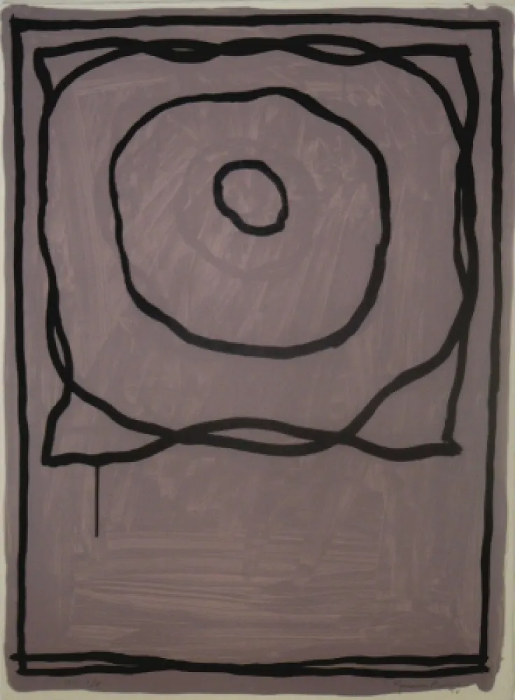 Lithograph Hernandez Pijuan - Sans titre 11