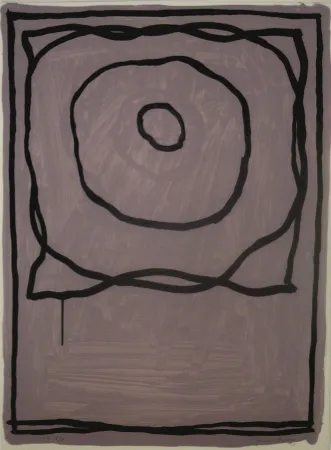 Lithograph Hernandez Pijuan - Sans titre 11