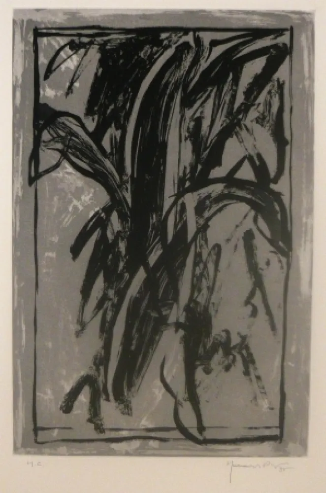 Etching And Aquatint Hernandez Pijuan - Sans titre 13