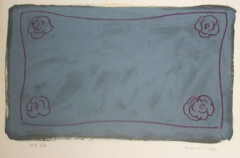 Lithograph Hernandez Pijuan - Sans titre 5