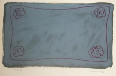 Lithograph Hernandez Pijuan - Sans titre 5