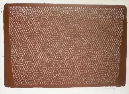 Lithograph Hernandez Pijuan - Sans titre 8