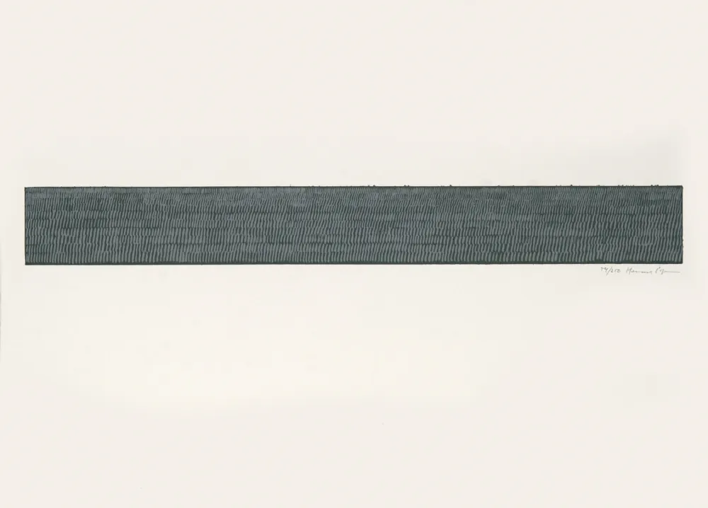 Screenprint Hernandez Pijuan - Sin título