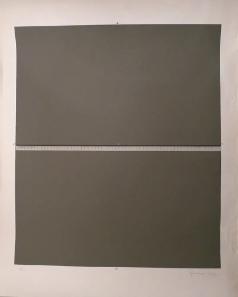 Etching Hernandez Pijuan - Sin título