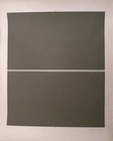 Etching Hernandez Pijuan - Sin título