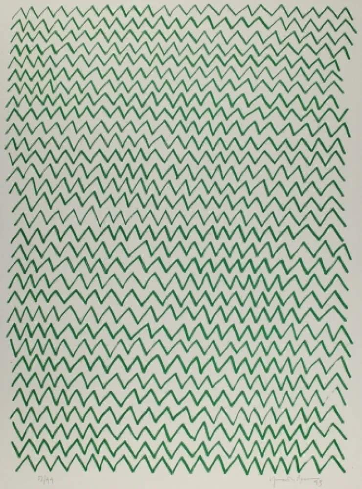 Lithograph Hernandez Pijuan - Untitled