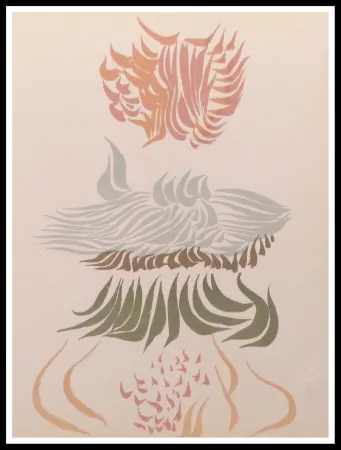 Lithograph Herold - Composition florale 