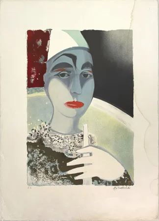 Lithograph Hilaire - Le Clown