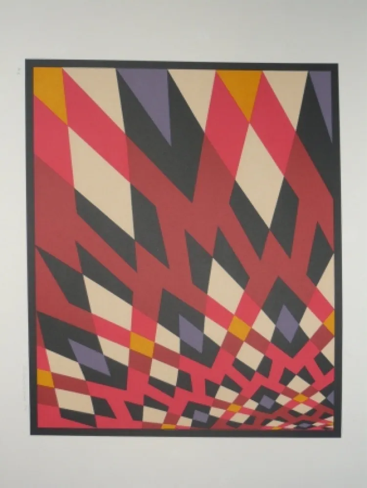 Lithograph Hinterreiter - Composition