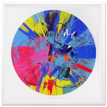 Screenprint Hirst - Beautiful Mickey, 2015