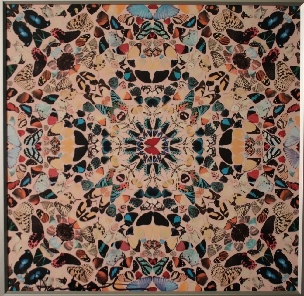 Lithograph Hirst - FARFALLE