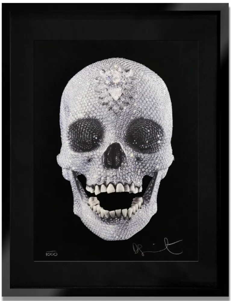 Screenprint Hirst - For the Love of God, 2009