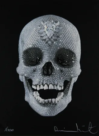 Screenprint Hirst - For the Love of God, Believe
