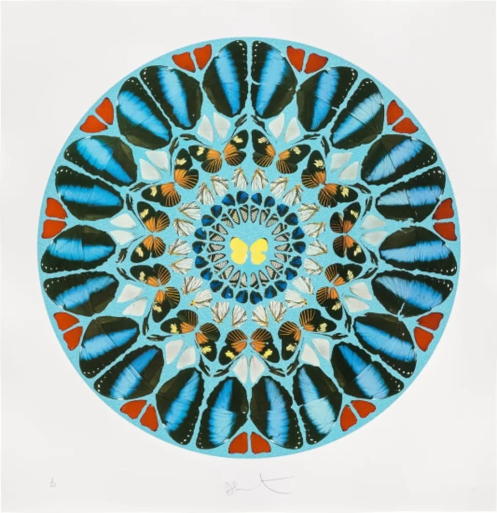 Screenprint Hirst - Psalm: Ad te, Domine, Levavi