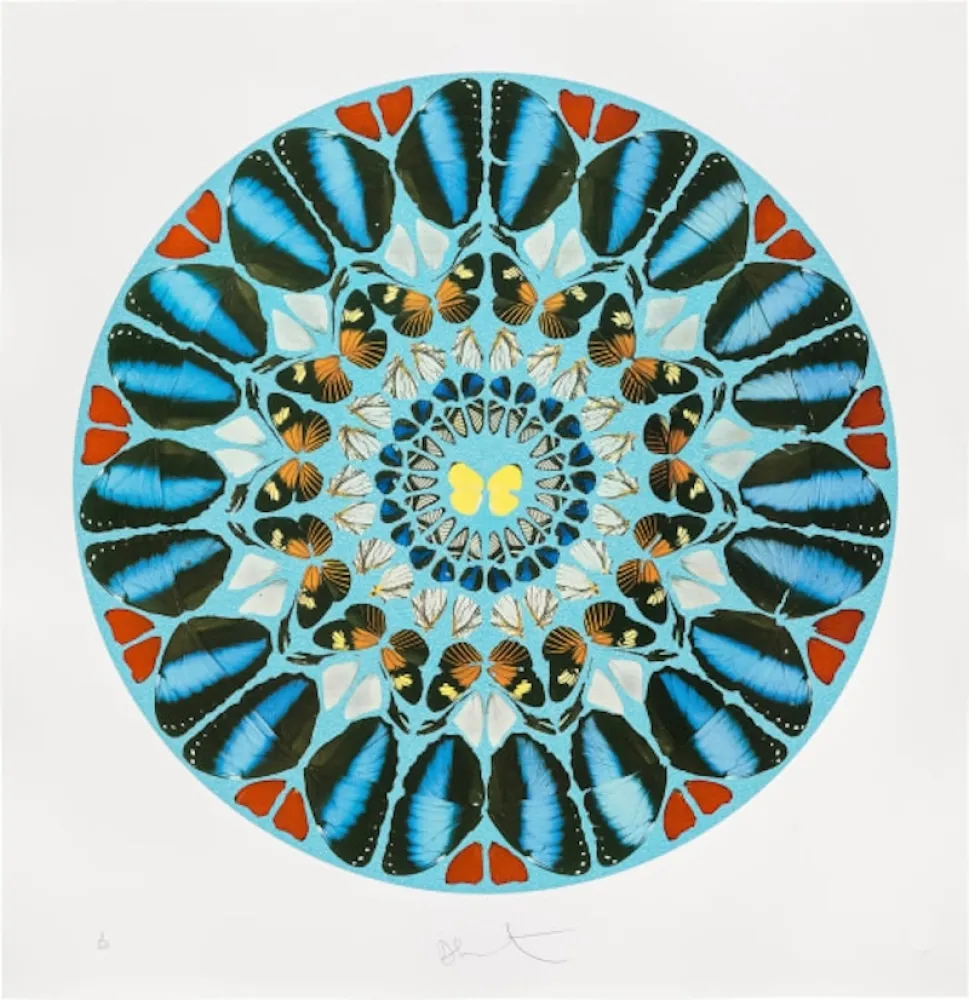 Screenprint Hirst - Psalm: Ad te, Domine, levavi