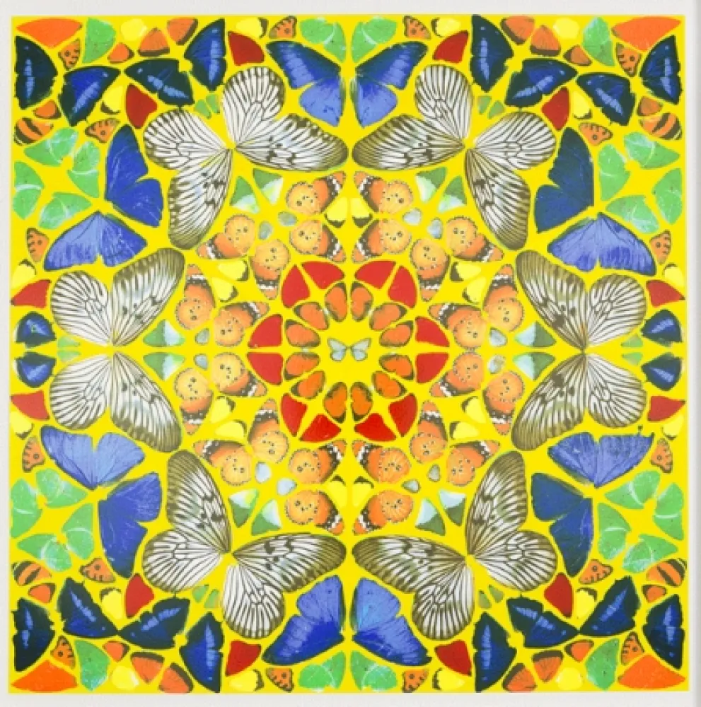 Screenprint Hirst - Psalm: Beatus qui intelligit (non-glitter)