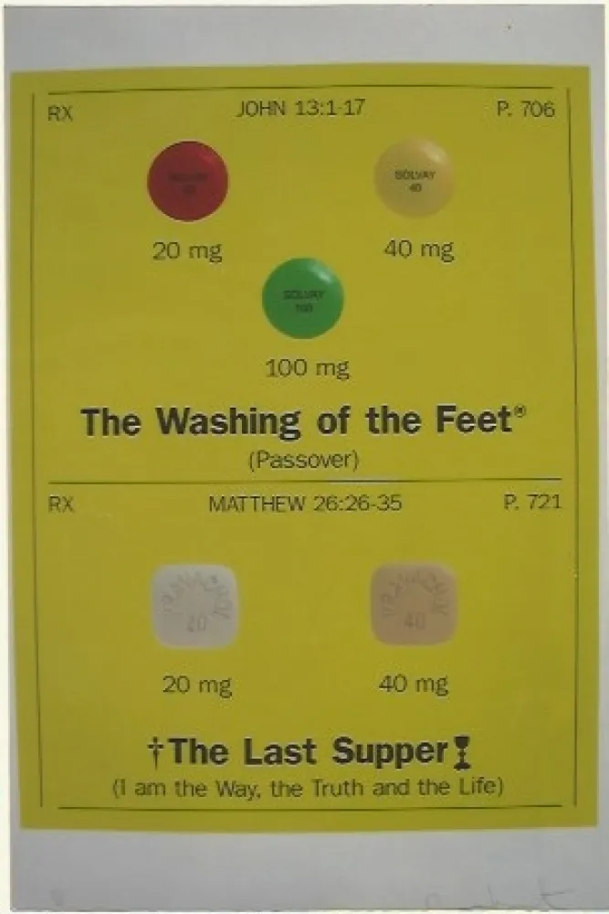 Screenprint Hirst - The Stations of the Cross