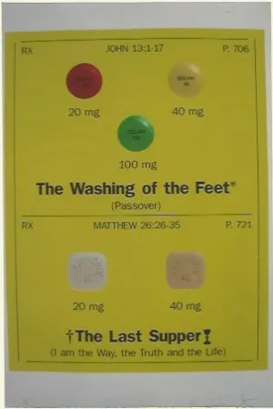 Screenprint Hirst - The Stations of the Cross