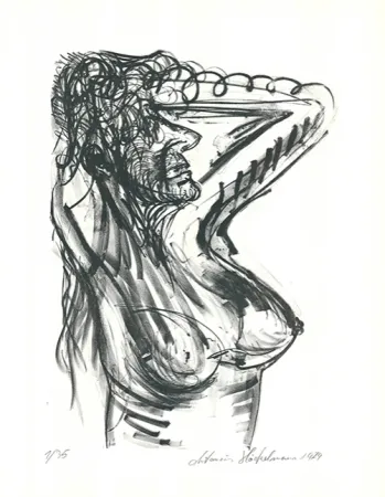 Lithograph Höckelmann - Alexandra