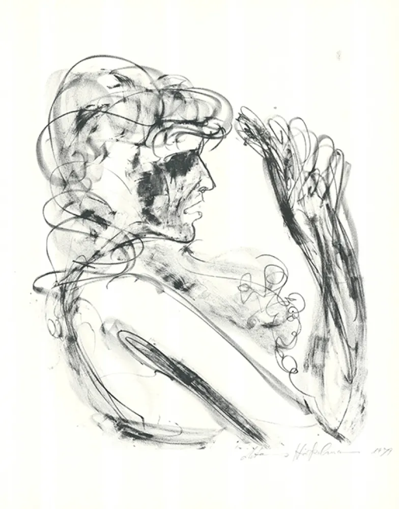 Lithograph Höckelmann - Alexandra