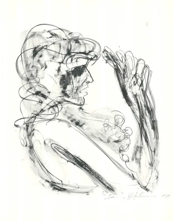 Lithograph Höckelmann - Alexandra