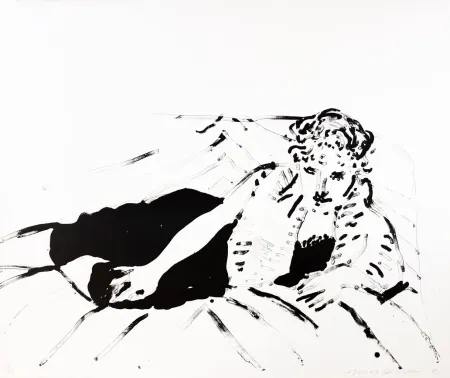 Lithograph Hockney - Big Celia Print #1