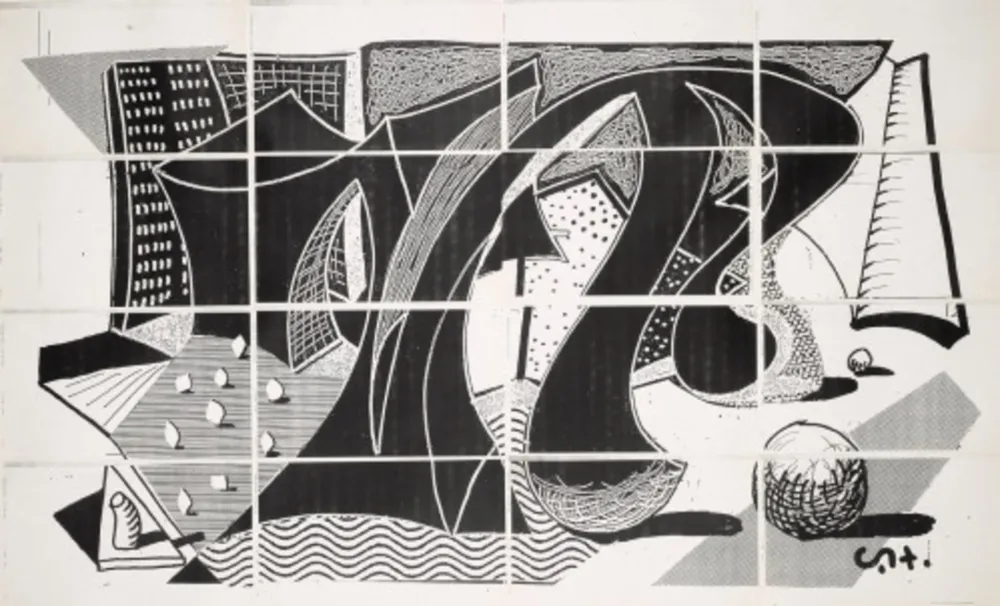 Multiple Hockney - Hotel By The Sea