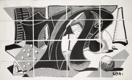 Multiple Hockney - Hotel By The Sea