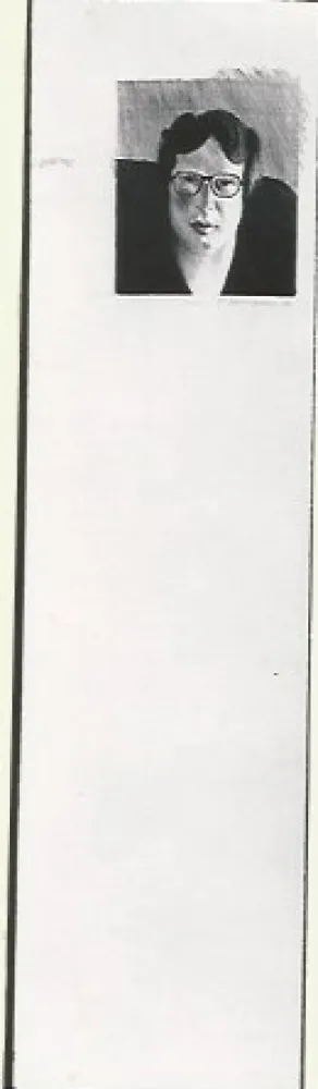 Lithograph Hockney - Michael Crichton