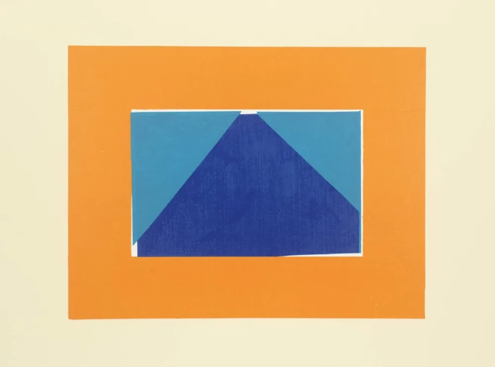 Screenprint Hodgkin - Indian Views – Plate C