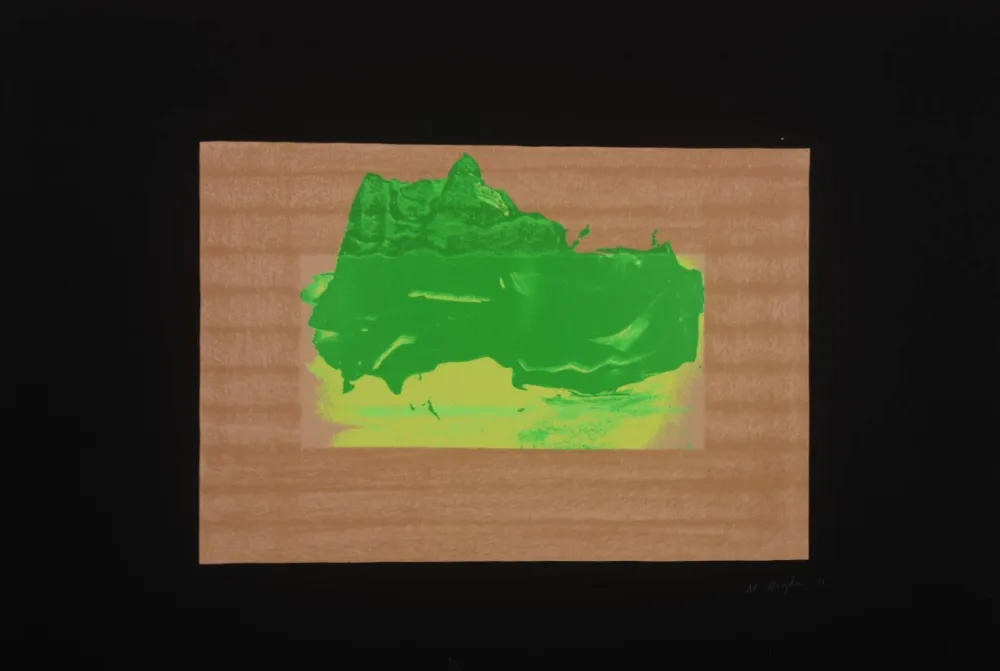 Screenprint Hodgkin - Indian Views Suite – Plate D