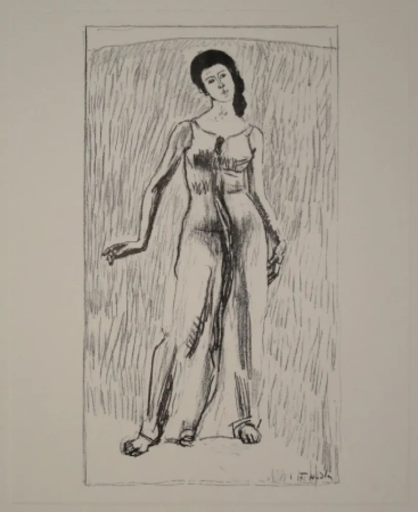 Lithograph Hodler - Untitled