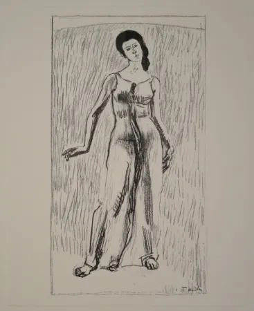 Lithograph Hodler - Untitled