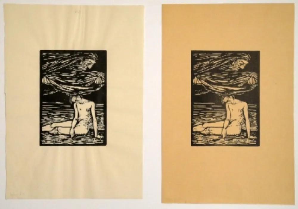 Woodcut Hofer - Illustrationen zu Hans Reinhart “Der Tag“