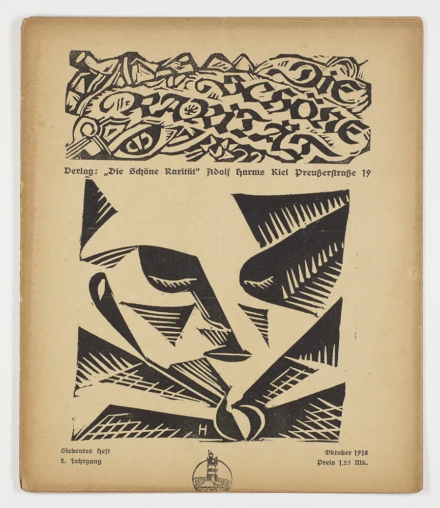 Woodcut Hofman - Bajazzo (Die schöne Rarität) 