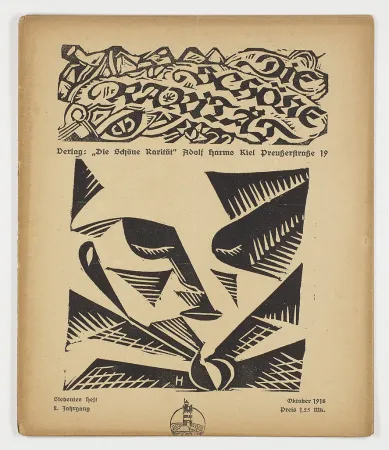 Woodcut Hofman - Bajazzo (Die schöne Rarität) 