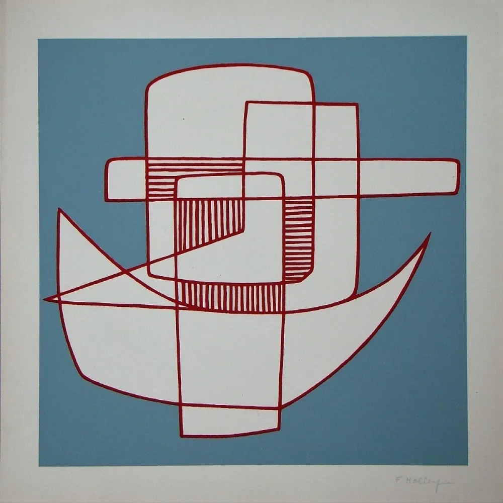 Lithograph Holley - Sans titre