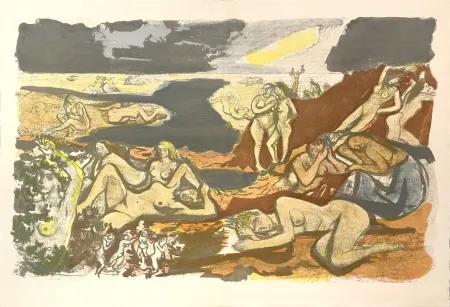 Lithograph Holy - Naissance de l'Odyssée