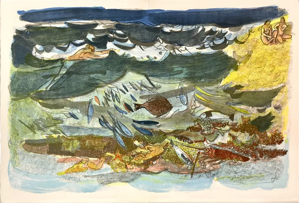 Lithograph Holy - Naissance de l'Odyssée II