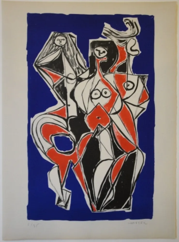 Lithograph Honegger - Onze Lithographies 