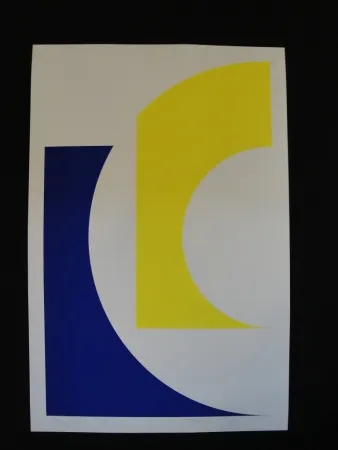 Screenprint Honegger - Untitled