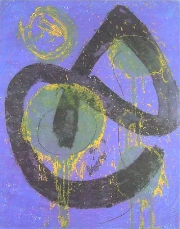 Etching And Aquatint Hoyland - Senza titolo