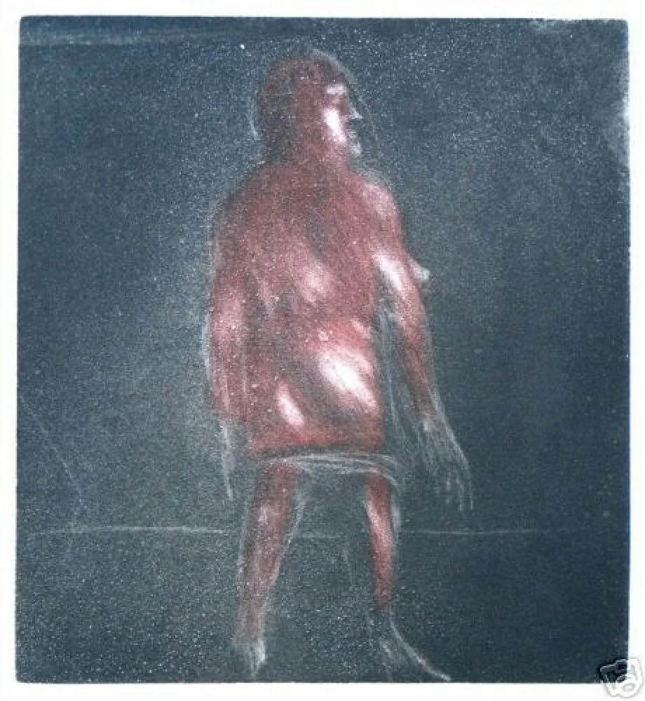 Etching And Aquatint Hrdlicka - Mary