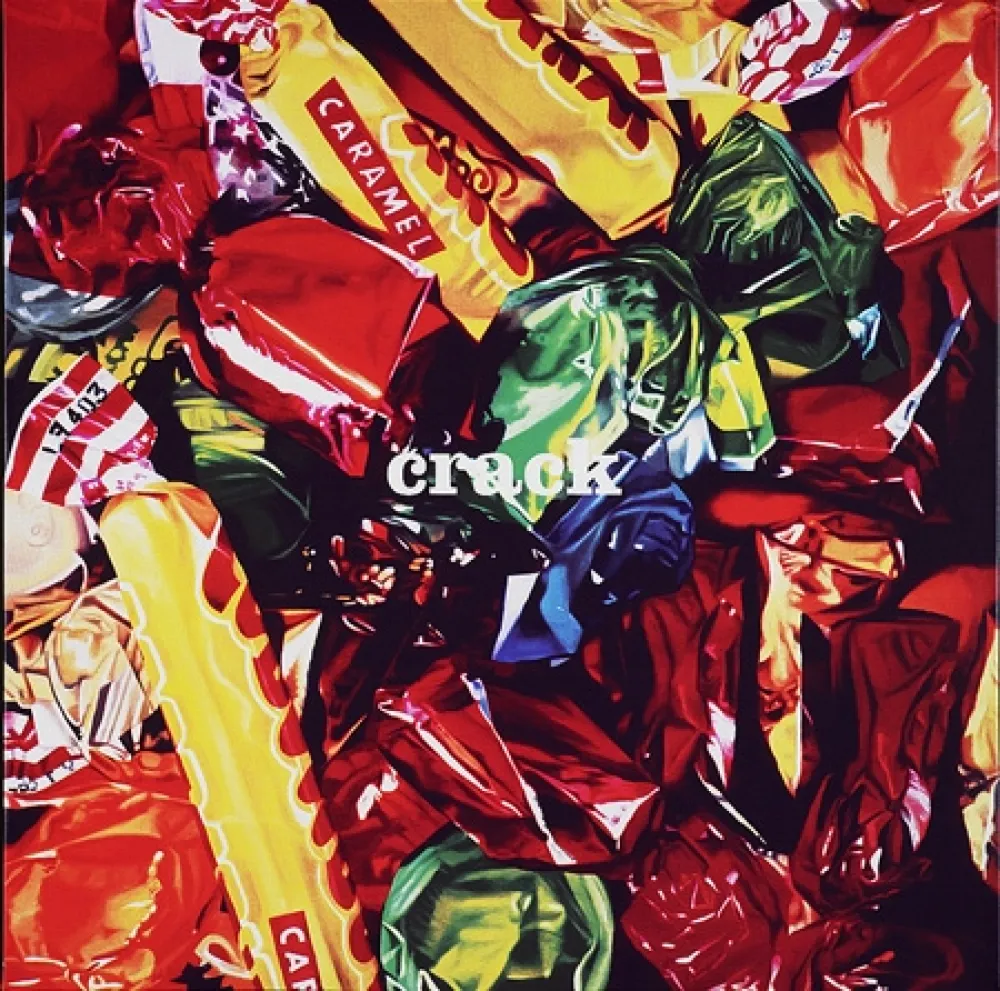 Screenprint Huart - Crack