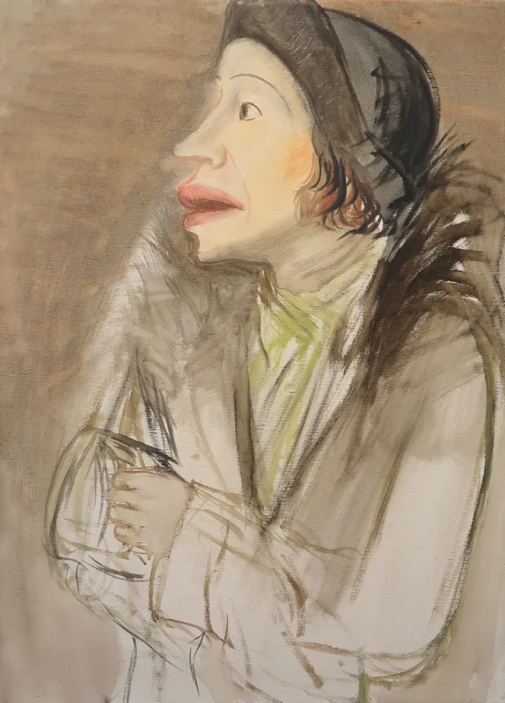 No Technical Hubbuch - Lissy im Pelzmantel mit Hut