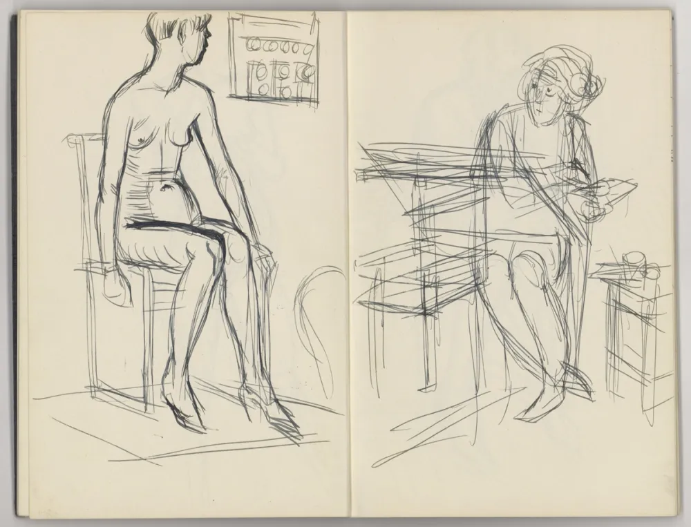 No Technical Hubbuch -  Skizzenbuch mit 24 Zeichnungen