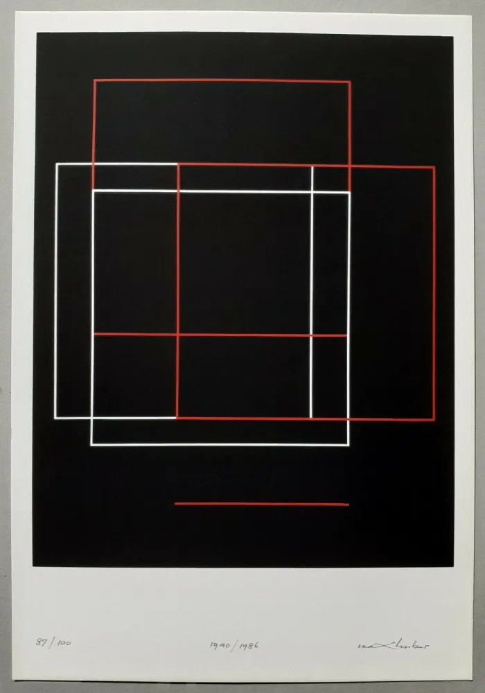 Screenprint Huber - Costruzione su quadrati